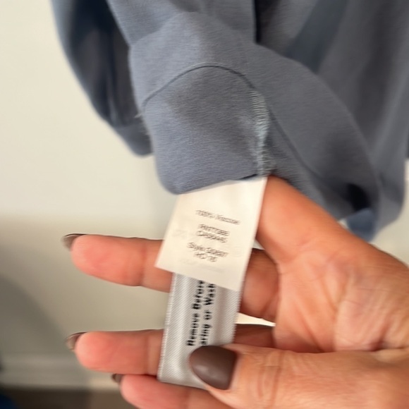 MADEWELL silky lace up peasant top size small - Picture 8 of 8